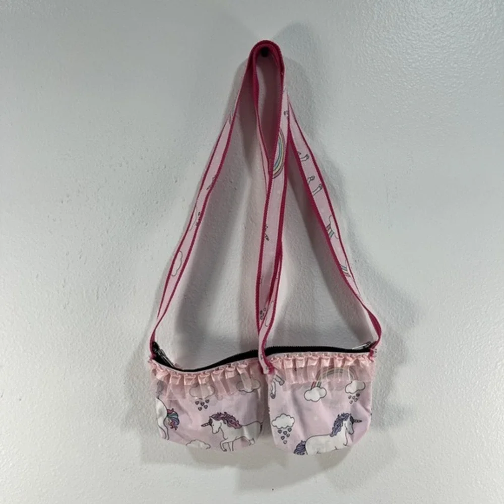Set of‎ 2 Handmade Little Girls Tote Crossbody Bags Purses TWIN SPECIAL